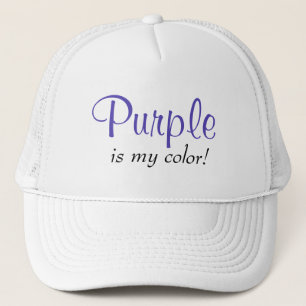 Casquette Le violet est ma fille couleur