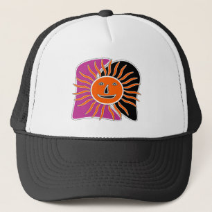Casquette Le visage souriant du soleil