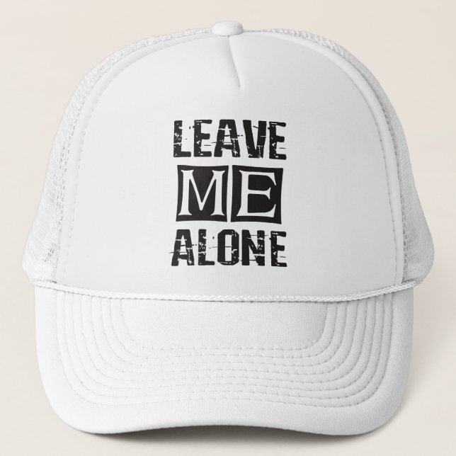 Casquette Leave Me Alone (Devant)
