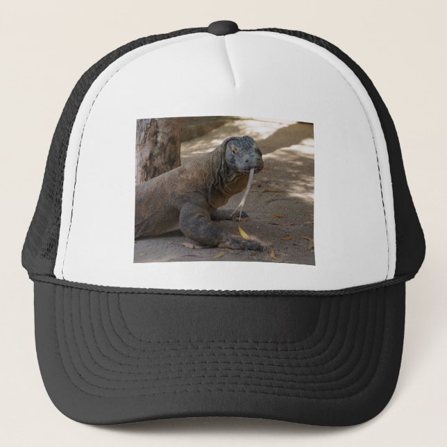 Casquette Lèchement de dragon de Komodo (Devant)