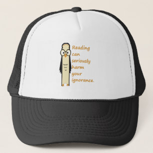 Casquette Lecture De Danger Ignorance Citation Inspirationne