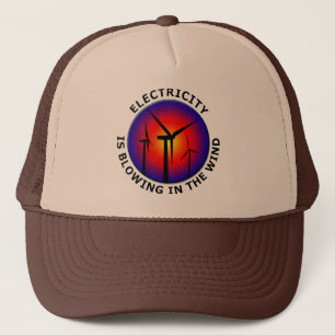 Casquette L'électricité souffle dans le vent
