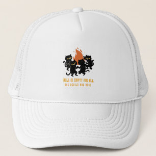 Casquette L'enfer est vide et tous les diables sont ici