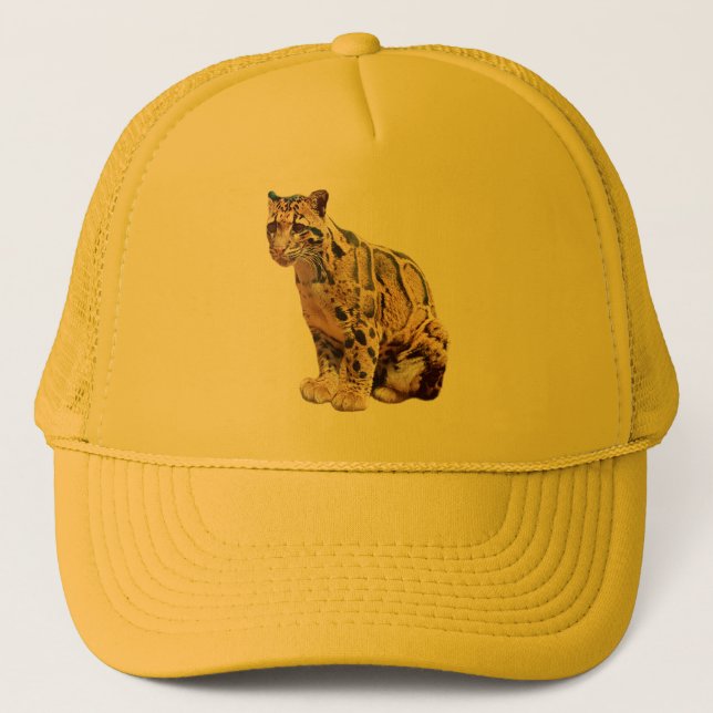 Casquette léopard nébuleux photographie jungle grand félin a (Devant)