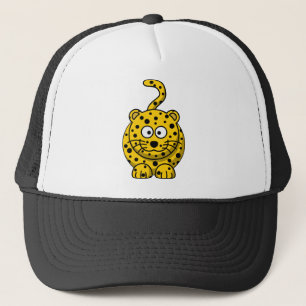 Casquette Leopard Spots Jaune Faune Safari Africain