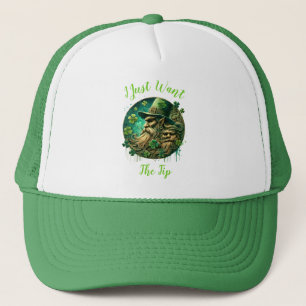 Casquette Leprechaun Malicieux Savourer Une pinte