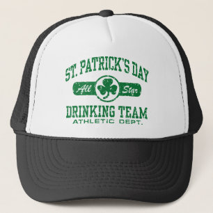 Casquette L'équipe de boisson de la Saint-Patrick