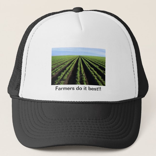 Casquette Les agriculteurs le font meilleur, (Devant)