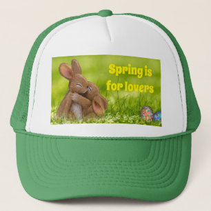 Casquette Les amateurs de lapins de printemps