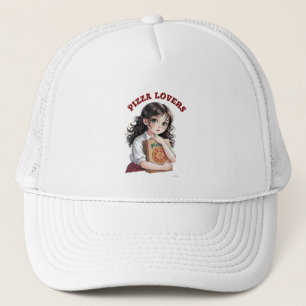 Casquette Les amateurs de pizzas