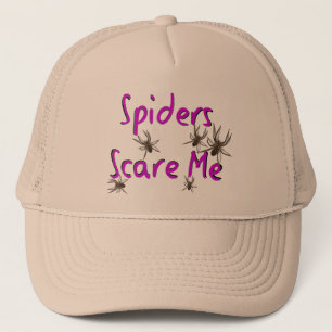 Casquette Les "araignées m'effrayent" T-shirts et cadeaux