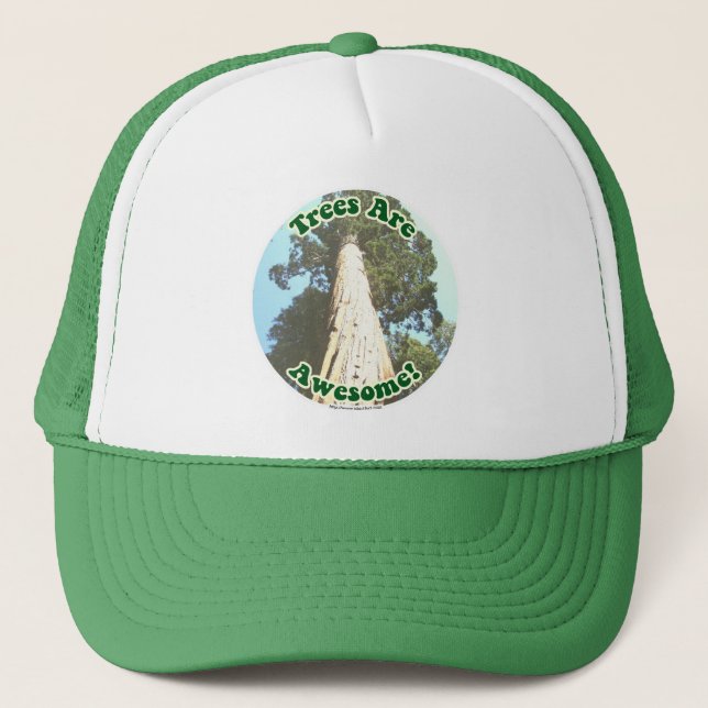 Casquette Les arbres sont géniaux ! (Devant)