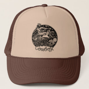 Casquette Les aventures du cowboy de vélomoteur