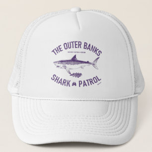 Casquette Les Banques Extérieures Shark Patrol OBX Purple Vi