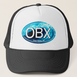 Casquette Les banques externes d'OBX ondulent l'ovale
