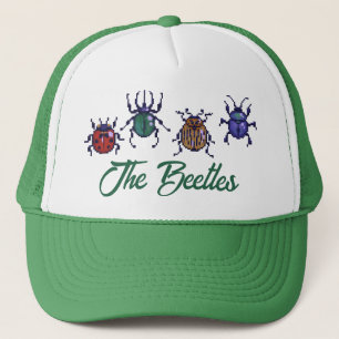 Casquette Les Beetles, l'art des pixels