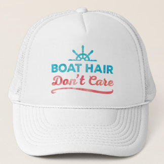 Casquette Les "cheveux de bateau ne s'inquiètent pas "