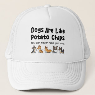 Casquette Les Chiens De Corgi Sont Comme Des Chips De Pomme 
