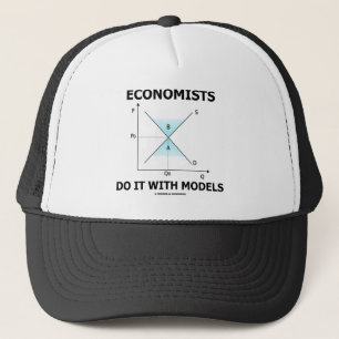 Casquette Les économistes le font avec des modèles (l'humo