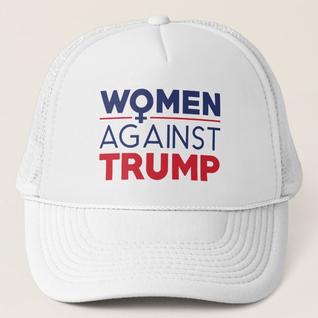 Casquette Les femmes contre Trump (Devant)