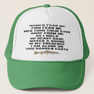 Casquette Les femmes me craignent, les poissons me craignent