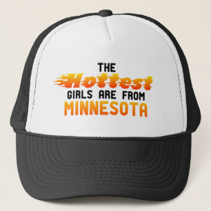 Casquette Les filles les plus chaudes sont du Minnesota