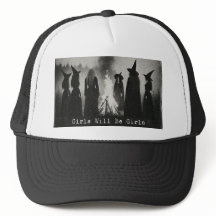 "Les filles seront les filles" Chapeau Vintage de 