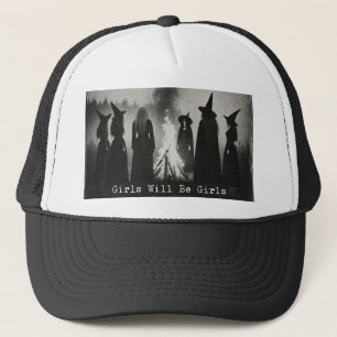 Casquette "Les filles seront les filles" Chapeau Vintage de 