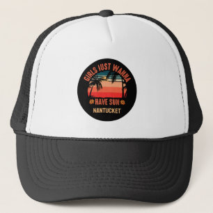 Casquette "Les filles veulent juste avoir le soleil" Chapeau