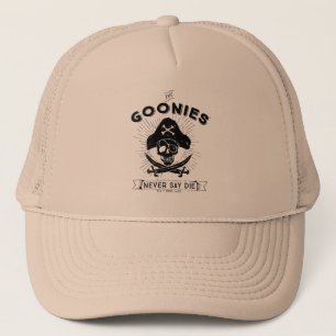 Casquette Les Goonies "Ne jamais dire mourir" Pirate Badge