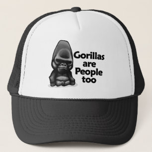 Casquette Les gorilles sont les gens aussi