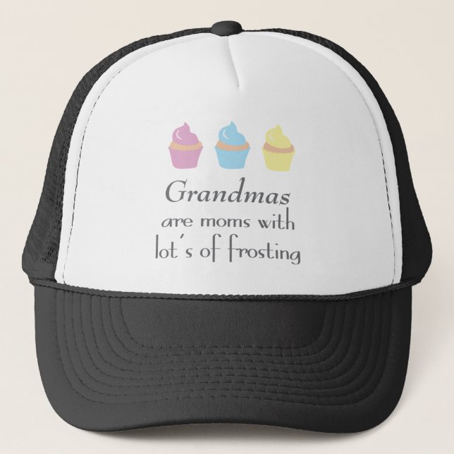 Casquette Les grand-mamans sont des mamans avec un bon (Devant)