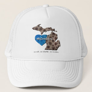 Casquette Les Grands Lacs pas de sel, pas de requins, pas