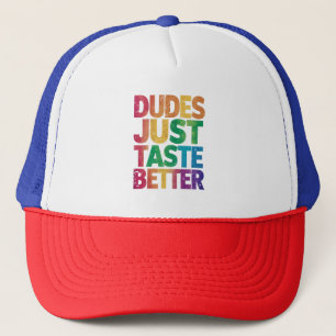 Casquette  Les mecs ont juste meilleur goût en détresse Gay 