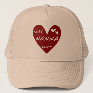 Casquette Les meilleurs cadeaux de T-shirts de Nonna de coeu