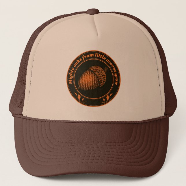 Casquette Les petits ruisseaux forment les grandes rivières (Devant)