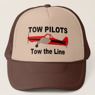 Casquette Les pilotes de remorquage remorquent la ligne