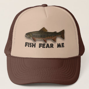 Casquette Les poissons drôles de pêcheur me craignent