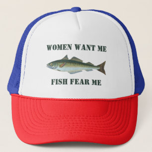 Casquette Les poissons me craignent