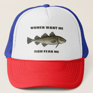 Casquette Les poissons me font peur