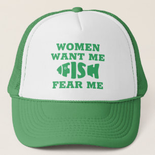 Casquette Les poissons me font peur