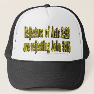 Casquette Les réjecteurs du 2h38 d'actes rejettent le