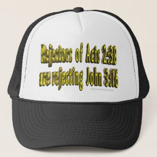 Casquette Les réjecteurs du 2h38 d'actes rejettent le