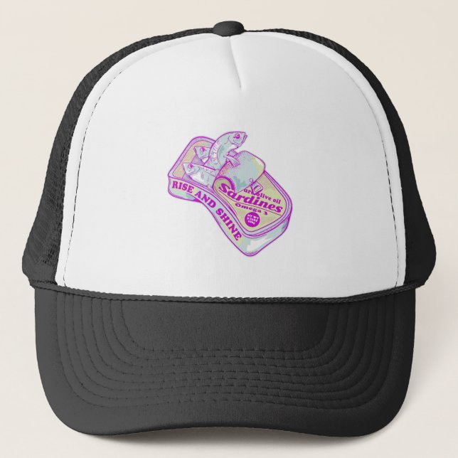 CASQUETTE LES SARDAIRES DE SOMMEIL S'ÉLEVENT ET S'ÉLEVENT (Devant)