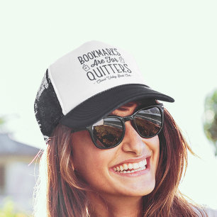 Casquette Les signets sont pour Quitters Club de Livre Perso