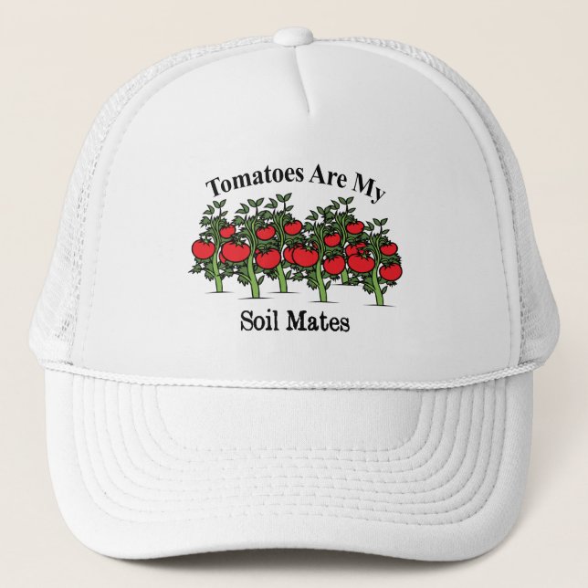Casquette Les Tomates Amusantes Sont Mes Mates De Sol (Devant)
