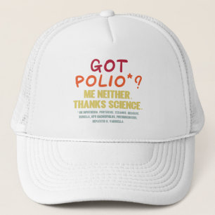 Casquette Les vaccins fonctionnent grâce Science Épidémiolog