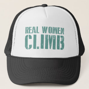 Casquette Les vraies femmes grimpent