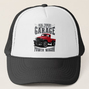 Casquette Les vrais camions ne s'intègrent pas dans le gara