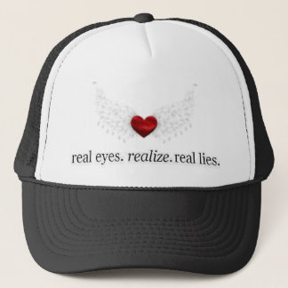 Casquette les vrais yeux réalisent de vrais mensonges